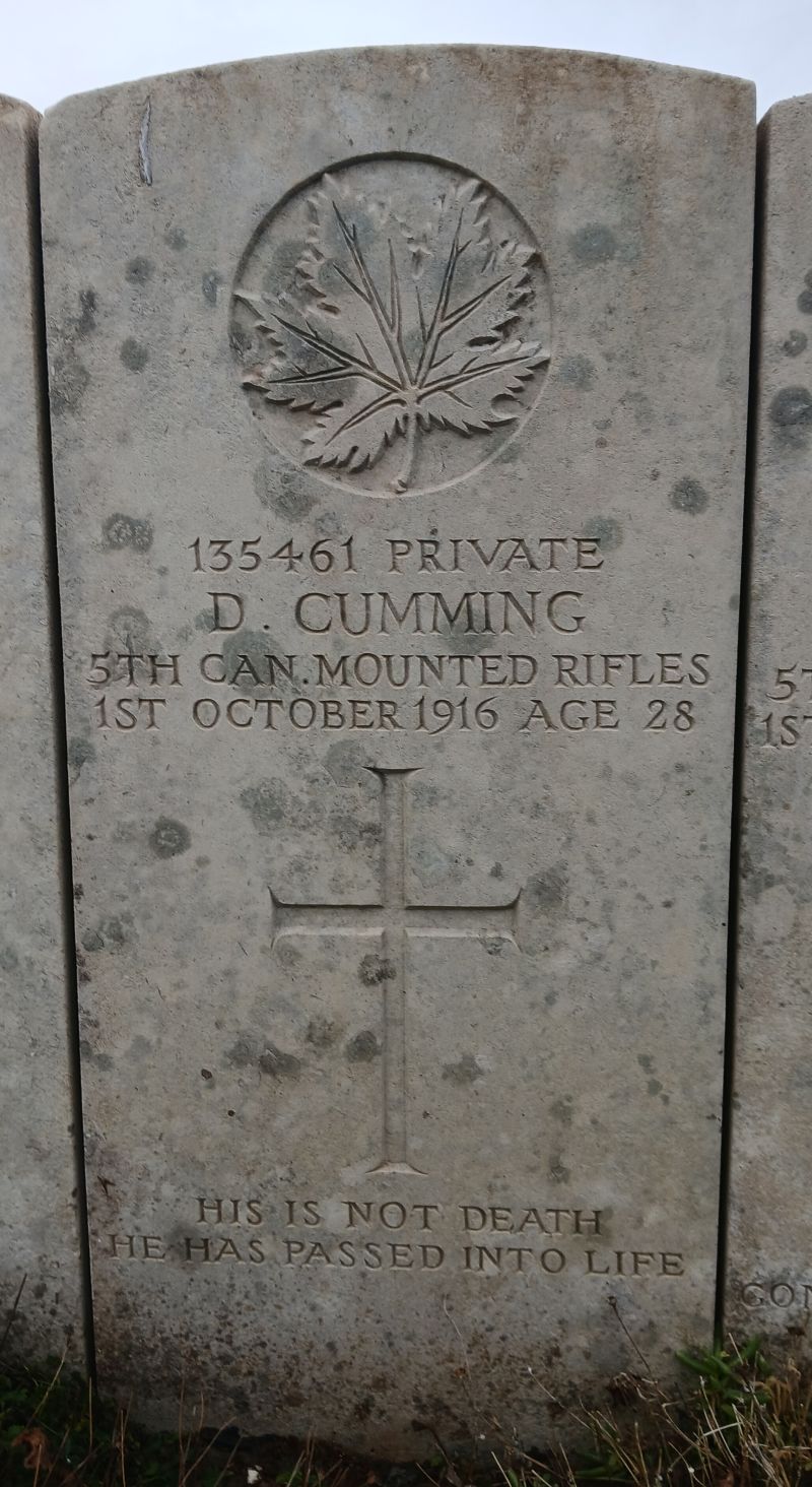David Cummings memorial